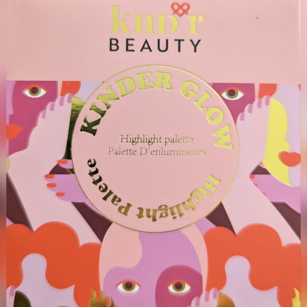 Kindr Beauty Kinder Glow Highlight Palette